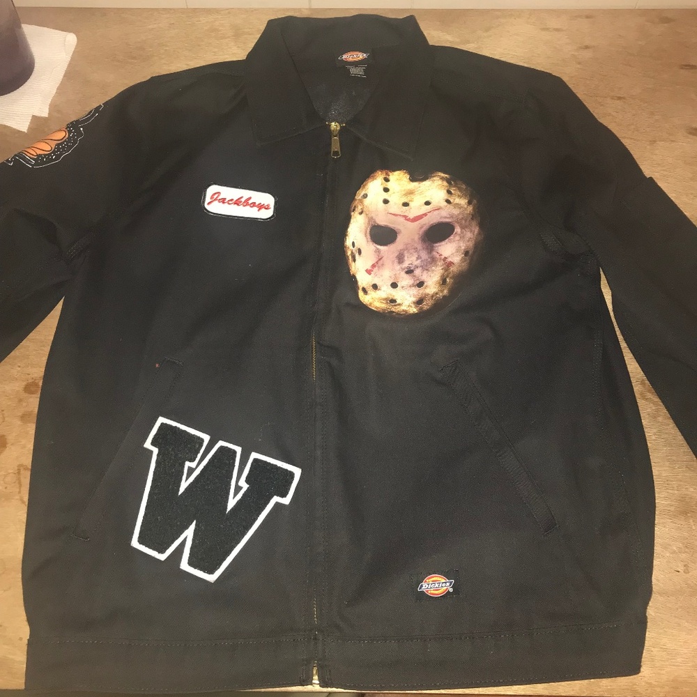 Customized hand painted jacket